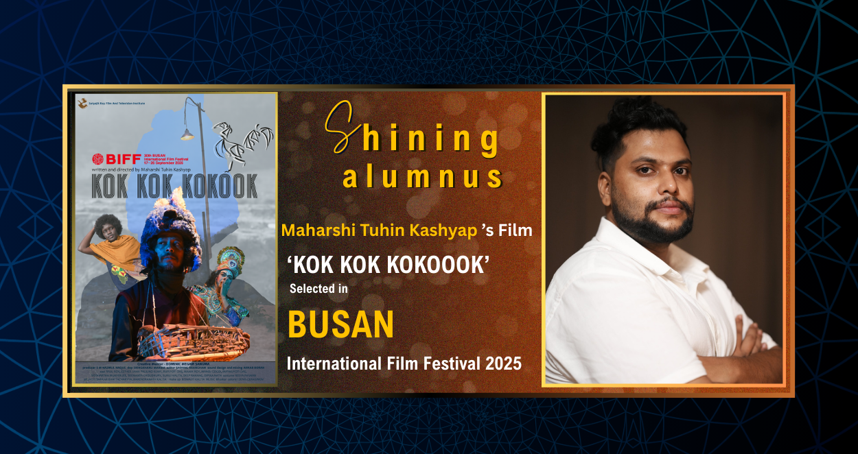 Maharshi Tuhin Kashyap's film selected in Busan