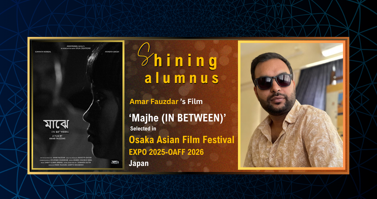 Amar Fauzdar's film Majhe selected in Osaka Film Festival