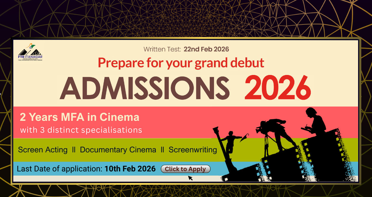 Poster shosing the images of SRFTI Alumni shining at BUSAN Film Festival