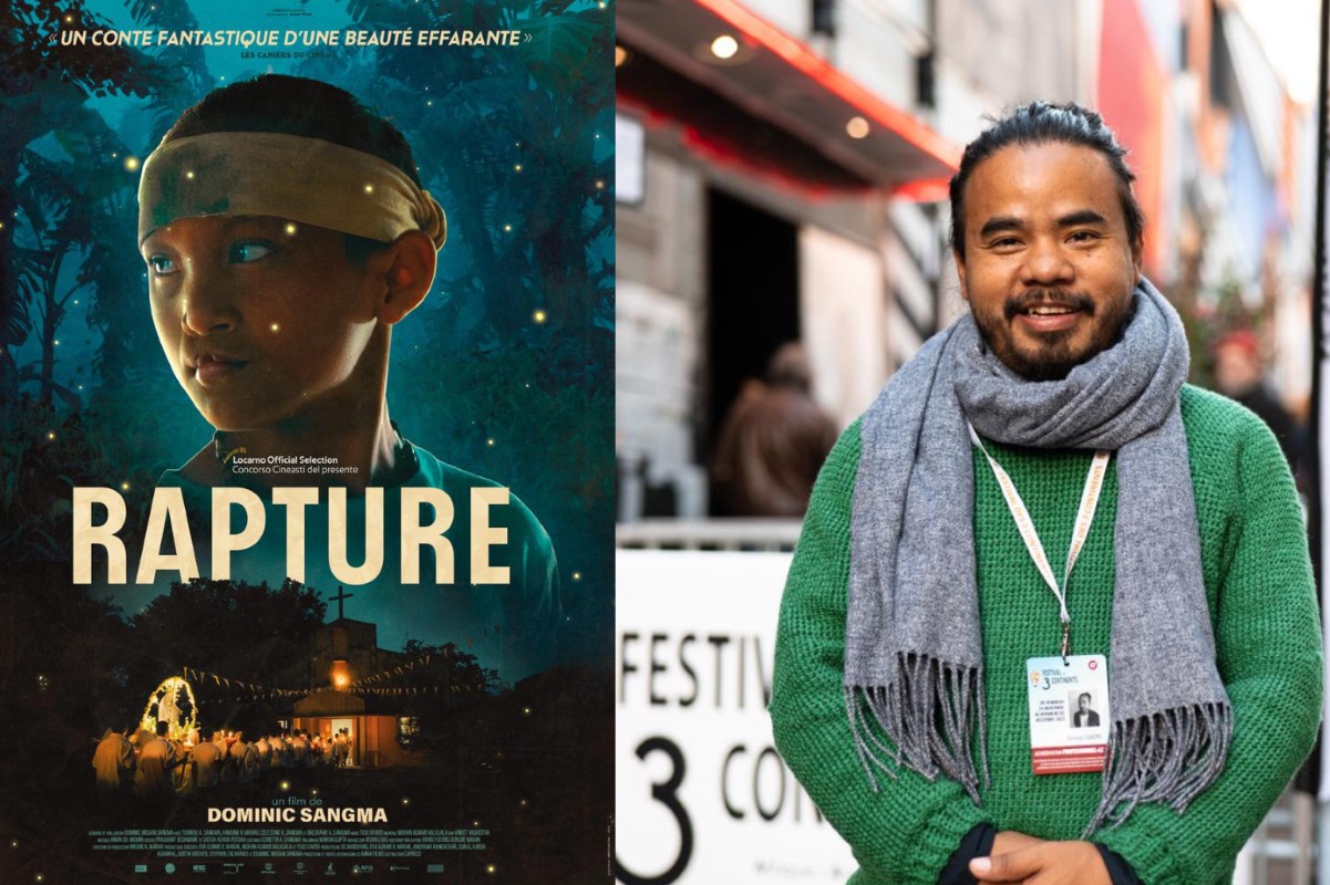 Poster of the films Rapture along with the photo of Dominic