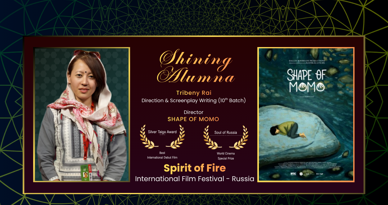 Tribeni Roy with her film Shape of Momo