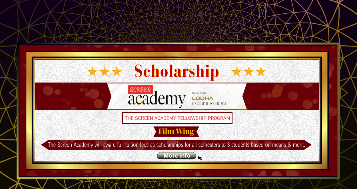 Poster for scholarship