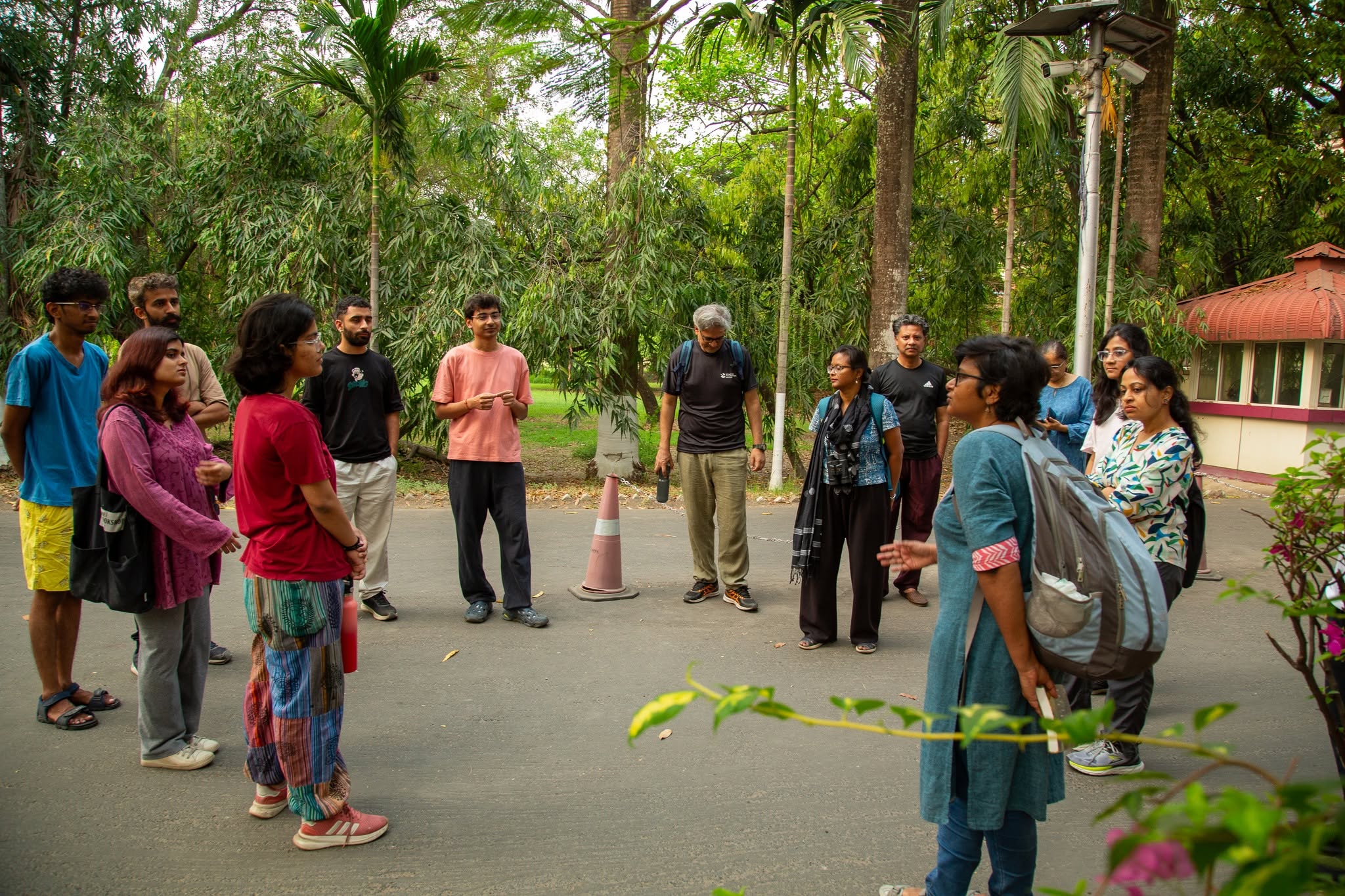 Biodiversity walk in the campus