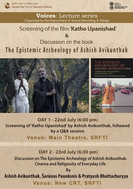 Voice lecture series on the epistemic achelogy of ashish avikunthak