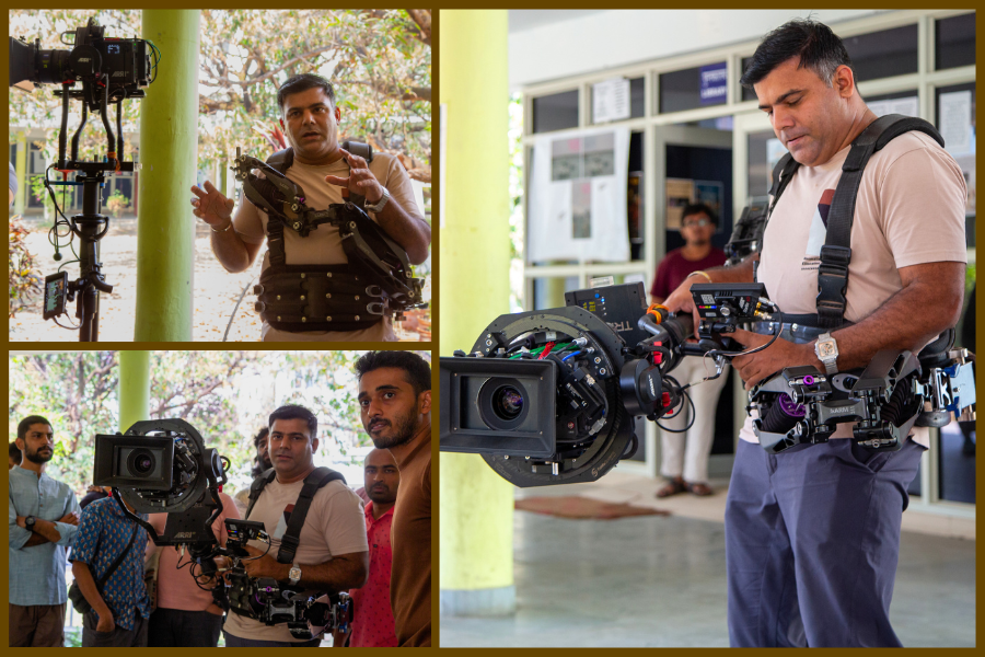 SRFTI Cinematography Students Explore ARRI Trinity with Steadicam Expert Chintu Sarangi